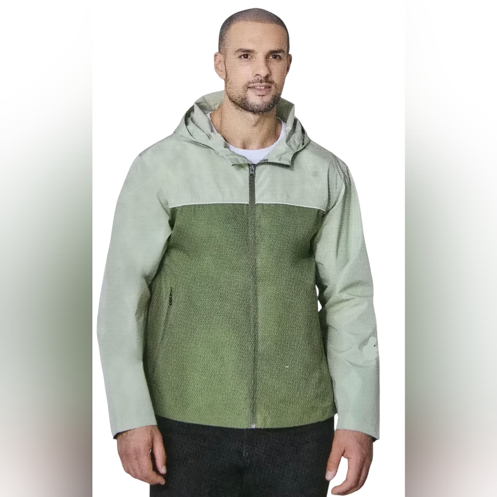 Green Raincoat Lightweight Performance Jacket
